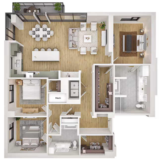 Unit Encore-113 Encore-113 floor plan